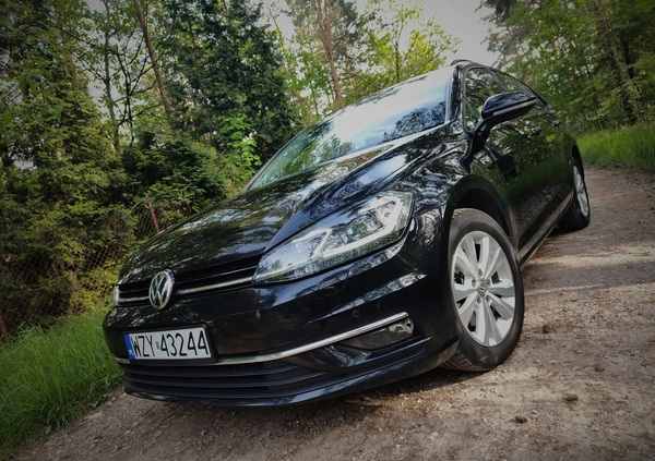 Volkswagen Golf cena 57300 przebieg: 193000, rok produkcji 2018 z Żyrardów małe 232